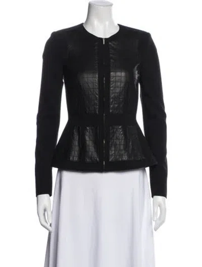Pre-owned Rebecca Taylor Jacket In Black