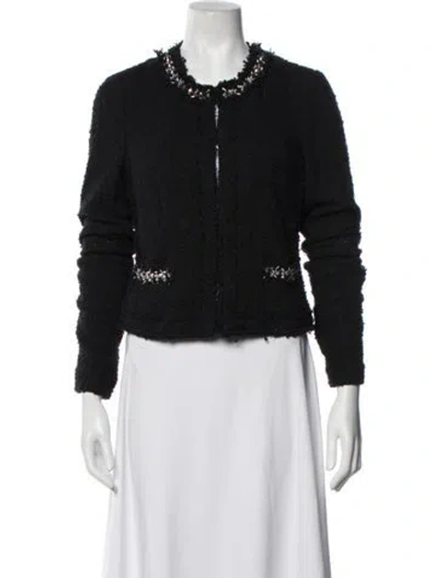 Pre-owned Rebecca Taylor Jacket In Black