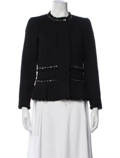 Pre-owned Rebecca Taylor Jacket In Black