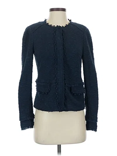 Pre-owned Rebecca Taylor Jacket In Blue