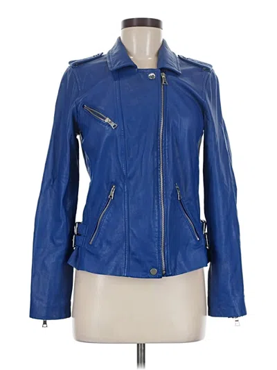 Pre-owned Rebecca Taylor Jacket In Blue