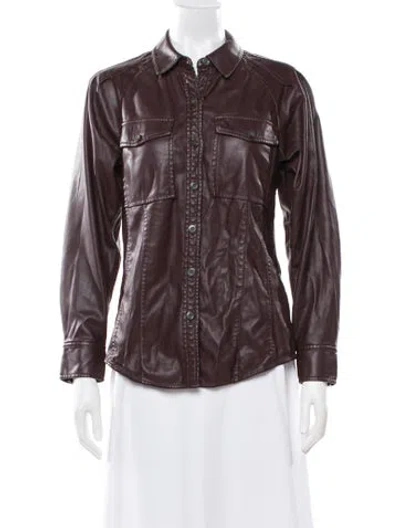 Pre-owned Rebecca Taylor Jacket In Brown