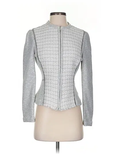 Pre-owned Rebecca Taylor Jacket In Gray