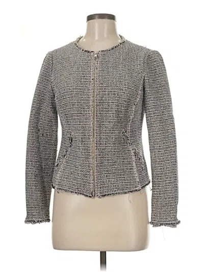 Pre-owned Rebecca Taylor Jacket In Gray