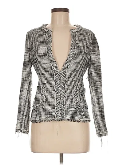 Pre-owned Rebecca Taylor Jacket In Gray