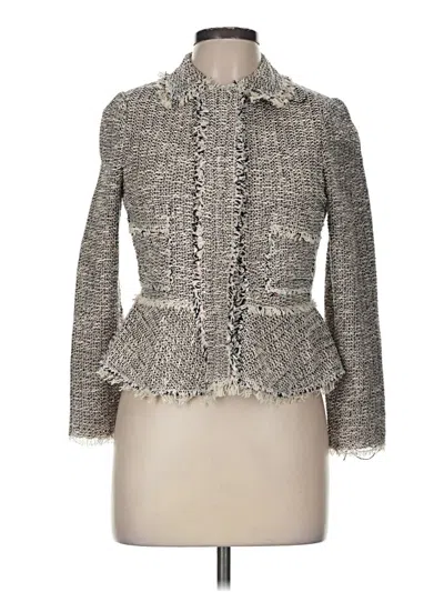 Pre-owned Rebecca Taylor Jacket In Gray
