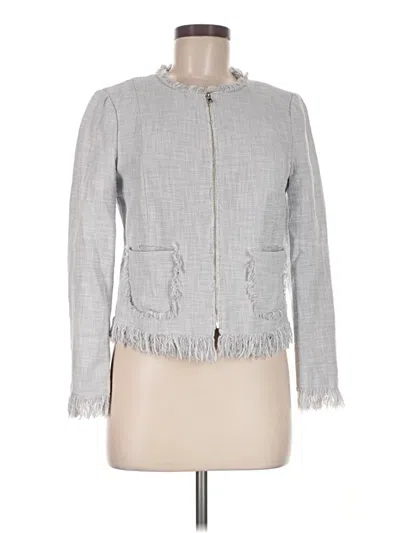 Pre-owned Rebecca Taylor Jacket In Gray