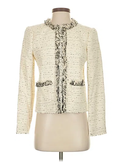 Pre-owned Rebecca Taylor Jacket In White