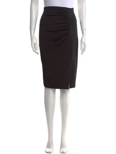 Pre-owned Rebecca Taylor Knee-length Skirt In Black