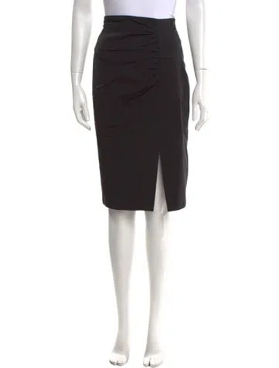 Pre-owned Rebecca Taylor Knee-length Skirt In Black