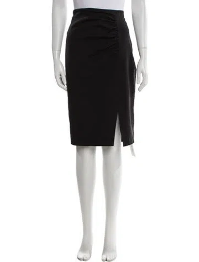 Pre-owned Rebecca Taylor Knee-length Skirt In Black