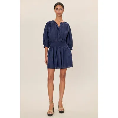Rebecca Taylor Lilou Dress In Blue