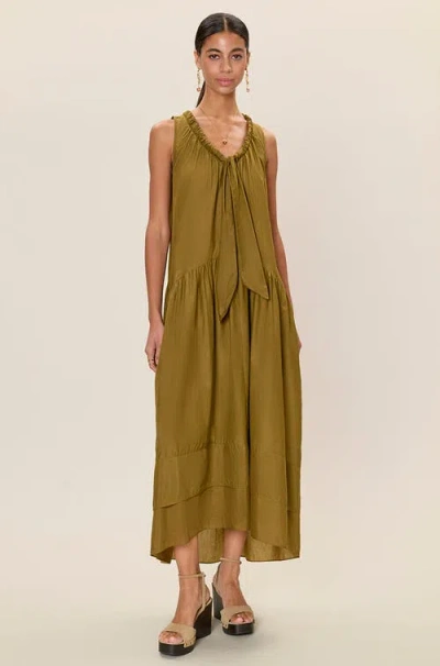 Rebecca Taylor Lilou Sleeveless Dress In Green