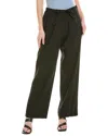 Rebecca Taylor Linen-blend Pant In Black