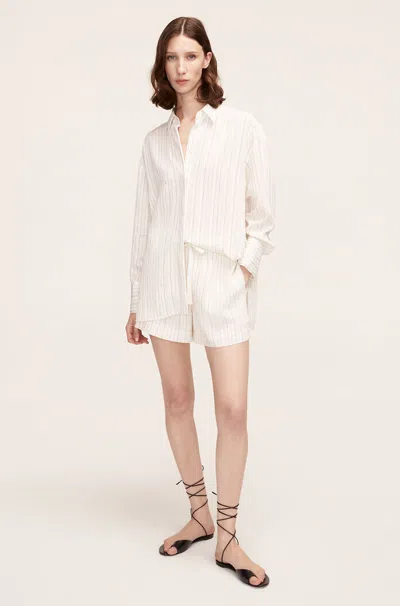 REBECCA TAYLOR LINEN PAJAMA SHORT