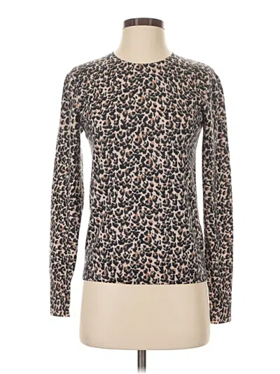Pre-owned Rebecca Taylor Long Sleeve T-shirt In Brown