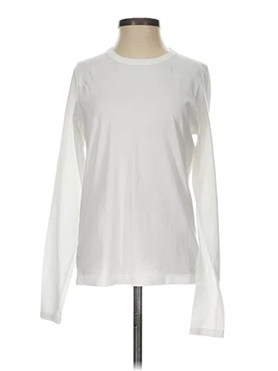 Pre-owned Rebecca Taylor Long Sleeve T-shirt In White