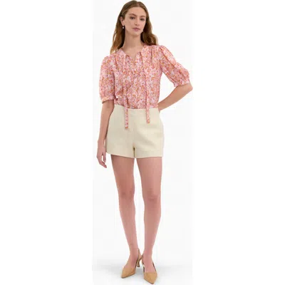 Rebecca Taylor Margot Tweed Short In Multi