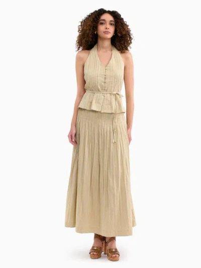 Rebecca Taylor Marianne Skirt In Neutral
