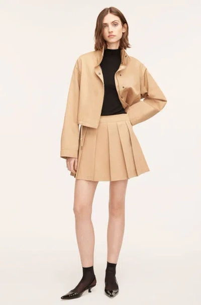 REBECCA TAYLOR REBECCA TAYLOR MILITARY COTTON MINI SKIRT