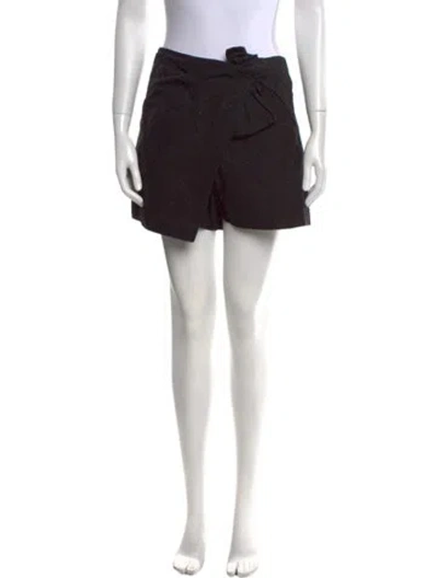 Pre-owned Rebecca Taylor Mini Shorts In Black