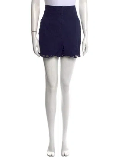 Pre-owned Rebecca Taylor Mini Shorts In Blue