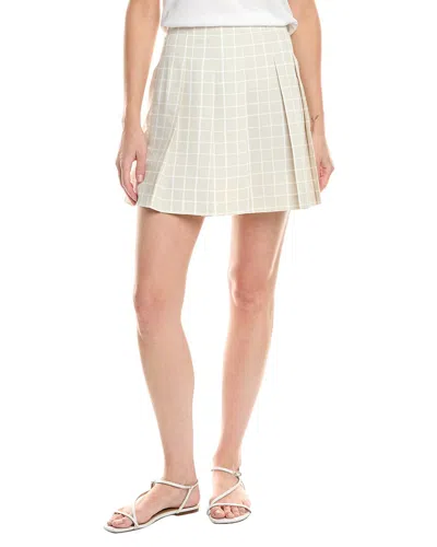 Rebecca Taylor Mini Skirt In Tan