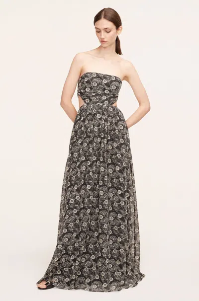 Rebecca Taylor Monarch Fleur Whisper Front Dress In Multi