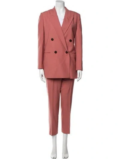 Pre-owned Rebecca Taylor Pantsuit In Pink