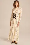 Rebecca Taylor Parasol Embroidery Dress In Neutral