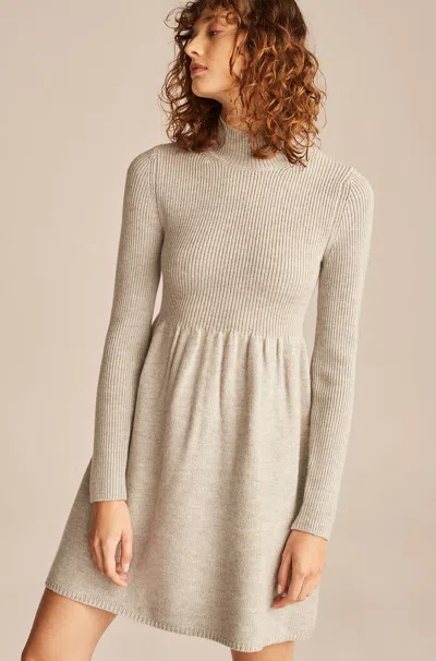 Rebecca Taylor Peplum Dress In Black