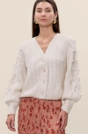 Rebecca Taylor Petra Cardigan In White