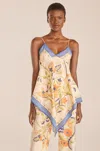 Rebecca Taylor Sleeveless Phoenix Top In Multi