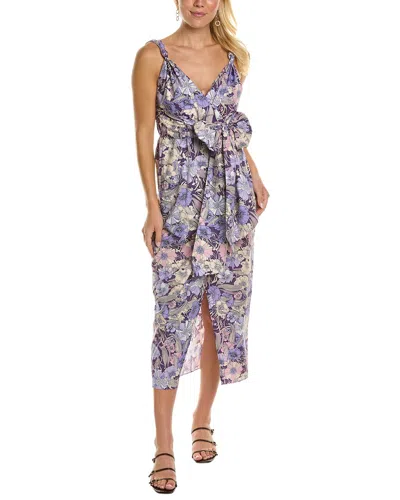 Rebecca Taylor Poppy Field Maxi Dress In Multi