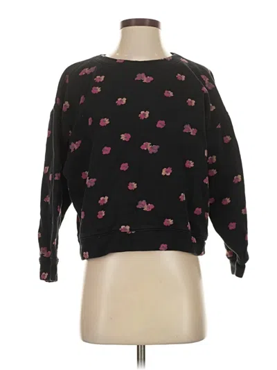 Pre-owned Rebecca Taylor Pullover Sweater In Black