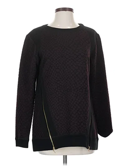 Pre-owned Rebecca Taylor Pullover Sweater In Black