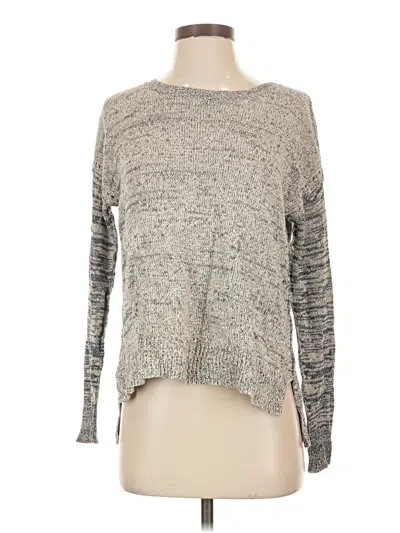 Pre-owned Rebecca Taylor Pullover Sweater In Gray