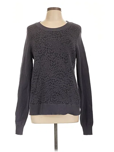 Pre-owned Rebecca Taylor Pullover Sweater In Gray