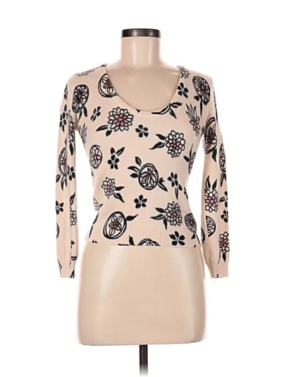 Pre-owned Rebecca Taylor Pullover Sweater In White