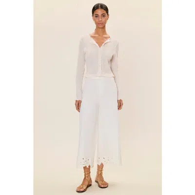 Rebecca Taylor Rachelle Pant In White