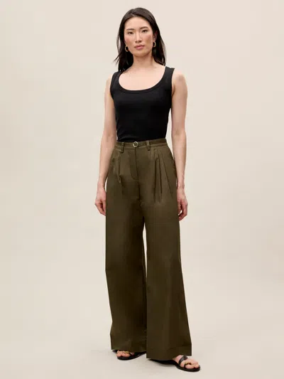 REBECCA TAYLOR RAQUEL TWILL PANT