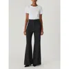 Rebecca Taylor Refined Suiting Wide Leg Trouser In Black