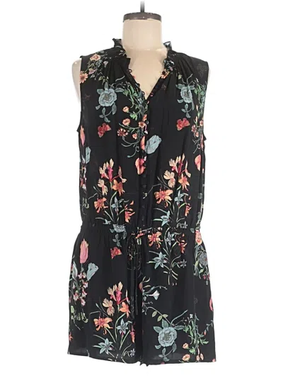 Pre-owned Rebecca Taylor Romper In Black