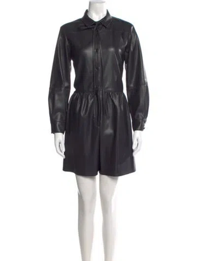 Pre-owned Rebecca Taylor Romper In Black