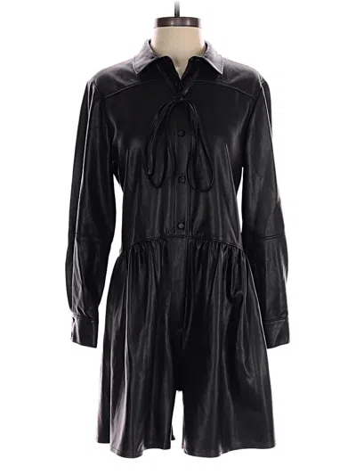 Pre-owned Rebecca Taylor Romper In Black