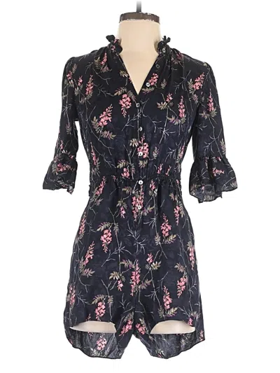 Pre-owned Rebecca Taylor Romper In Black