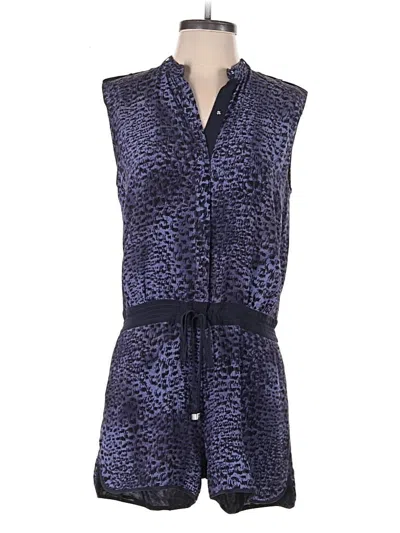 Pre-owned Rebecca Taylor Romper In Blue