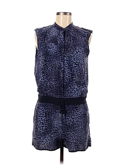 Pre-owned Rebecca Taylor Romper In Blue