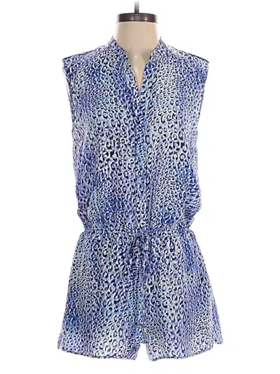 Pre-owned Rebecca Taylor Romper In Blue