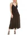 REBECCA TAYLOR REBECCA TAYLOR RUCHED MAXI DRESS